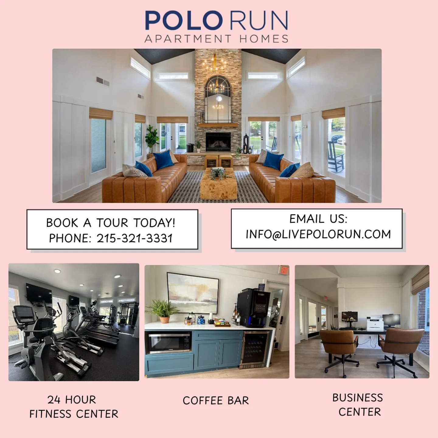 Even though it&rsquo;s cold outside, now&rsquo;s the perfect time to picture what&rsquo;s ahead. 
Imagine warmer days by the pool, weekends at the grilling stations, 
a match on the tennis court, or playtime at the bark park. 

Stay active year-round