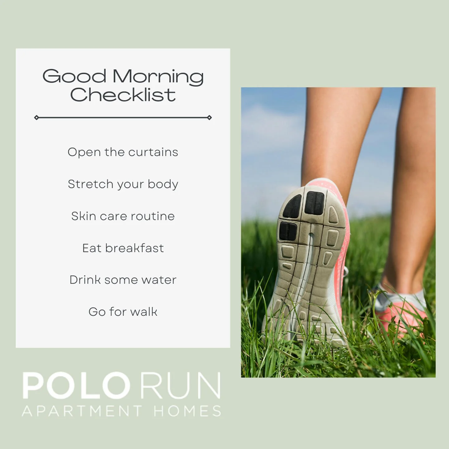 💚 Wednesday Wellness 💚

Take a midweek pause to care for yourself! Whether it&rsquo;s a walk around the neighborhood, a few deep breaths, or connecting with a friend, small steps make a big difference.

Wellness Tip: Drink a glass of water, stretch