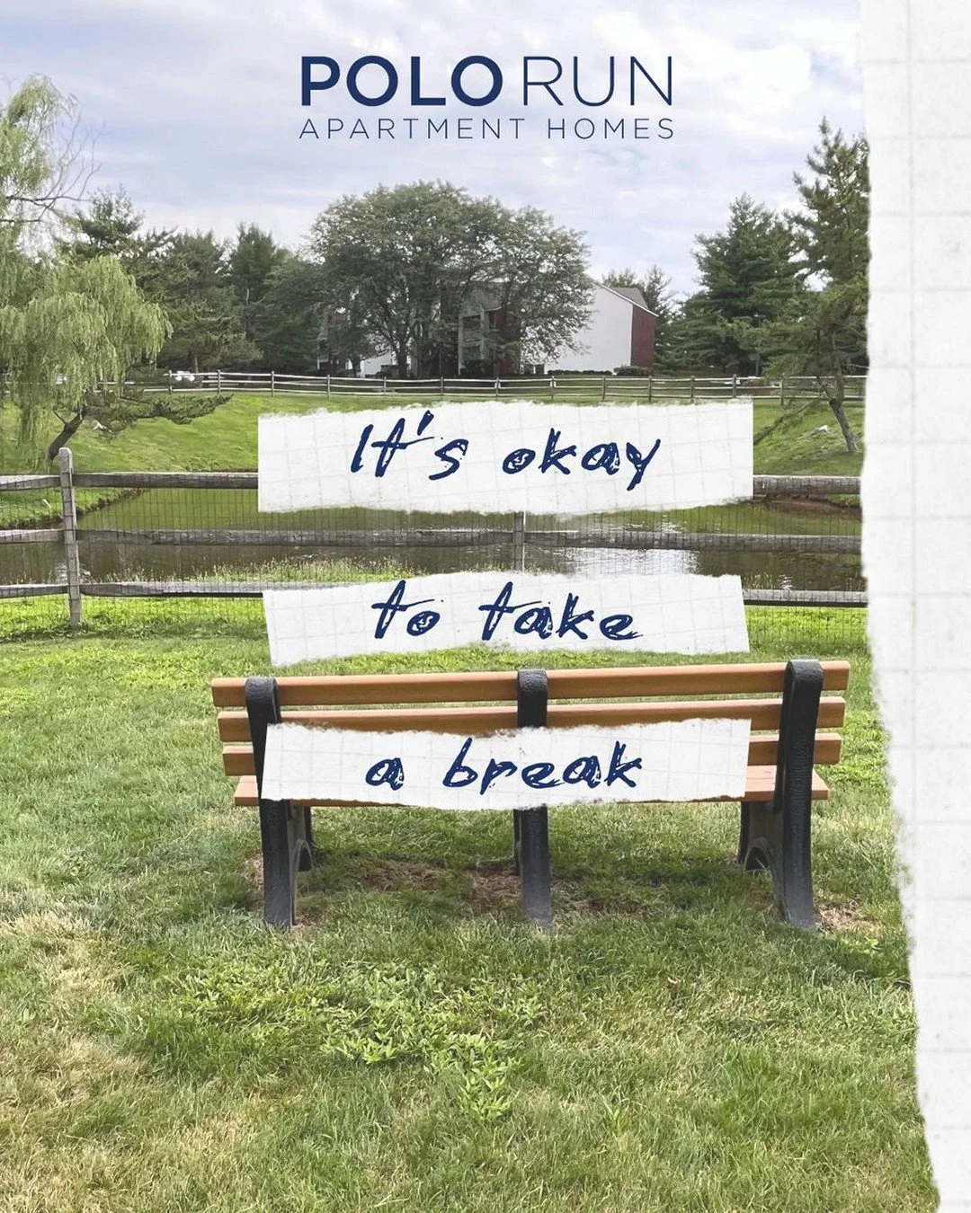 Community spaces made for relaxing, recharging, and enjoying the moment
#polorunapartments #mentalhealthawareness #takeabreak #yardleypa