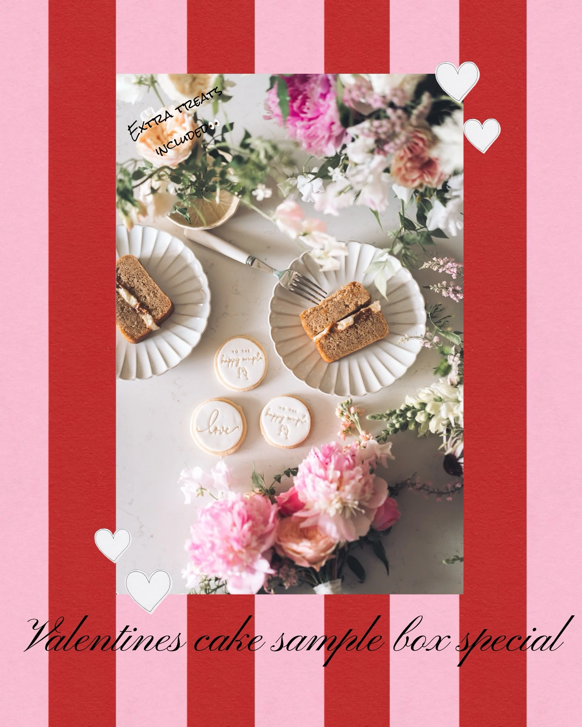 Vegan Wedding Cake Sample Box