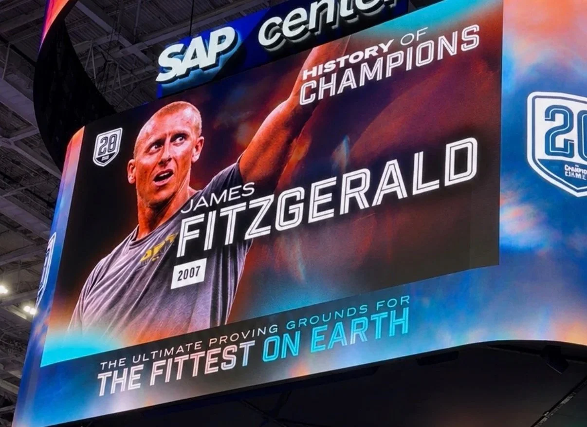 The Inaugural Fittest On Earth: James FitzGerald Honored at the 20th Anniversary CrossFit Games