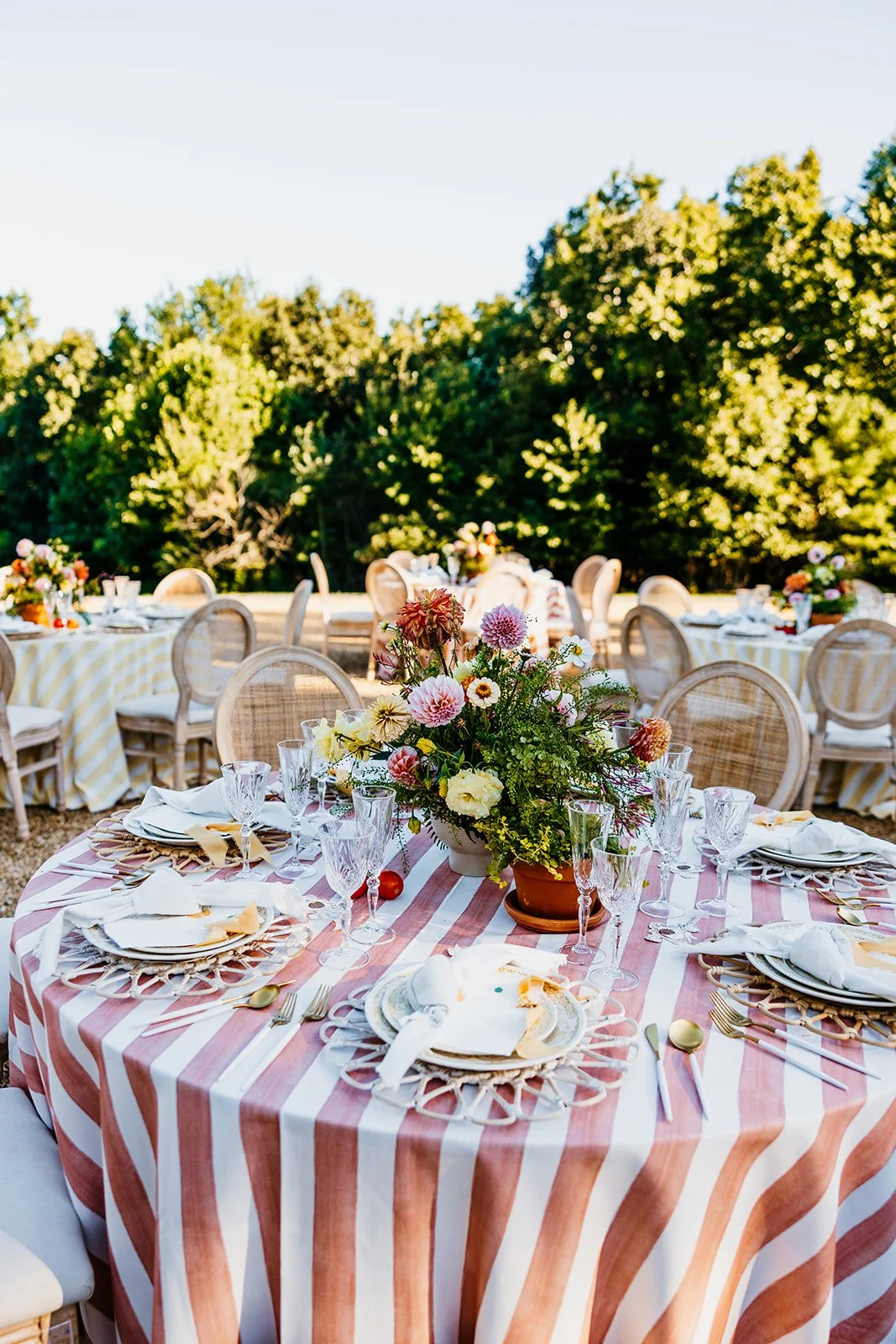 Custom wedding floral installation by Indianapolis wedding florist Flora + Flame Design