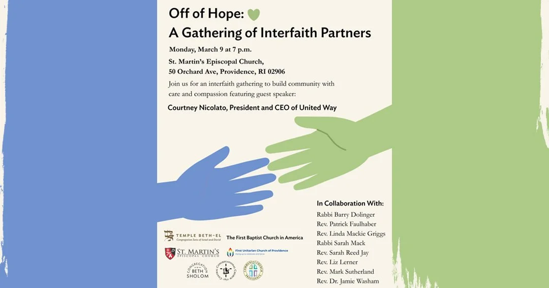 Off of Hope: A Gathering of Interfaith Partners