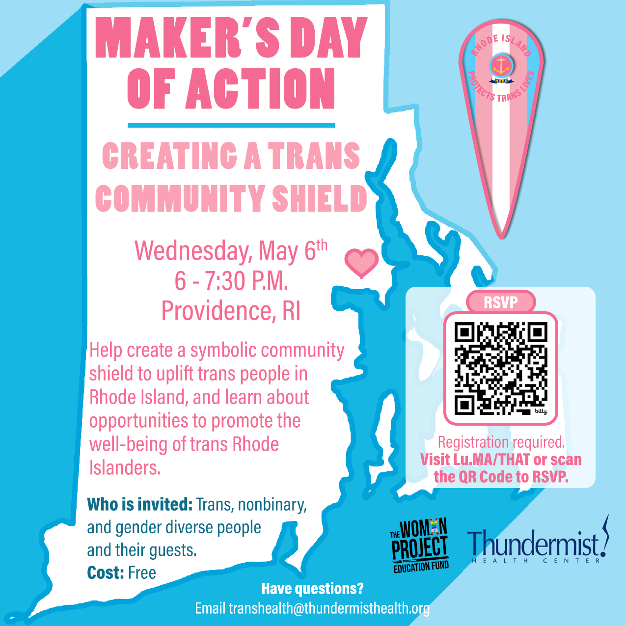 Makers Day of Action: Creating a Trans Community Shield
