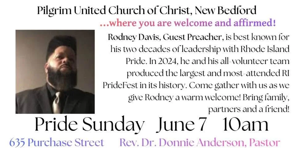 Pride Sunday @ Pilgrim United Church of Christ, New Bedford