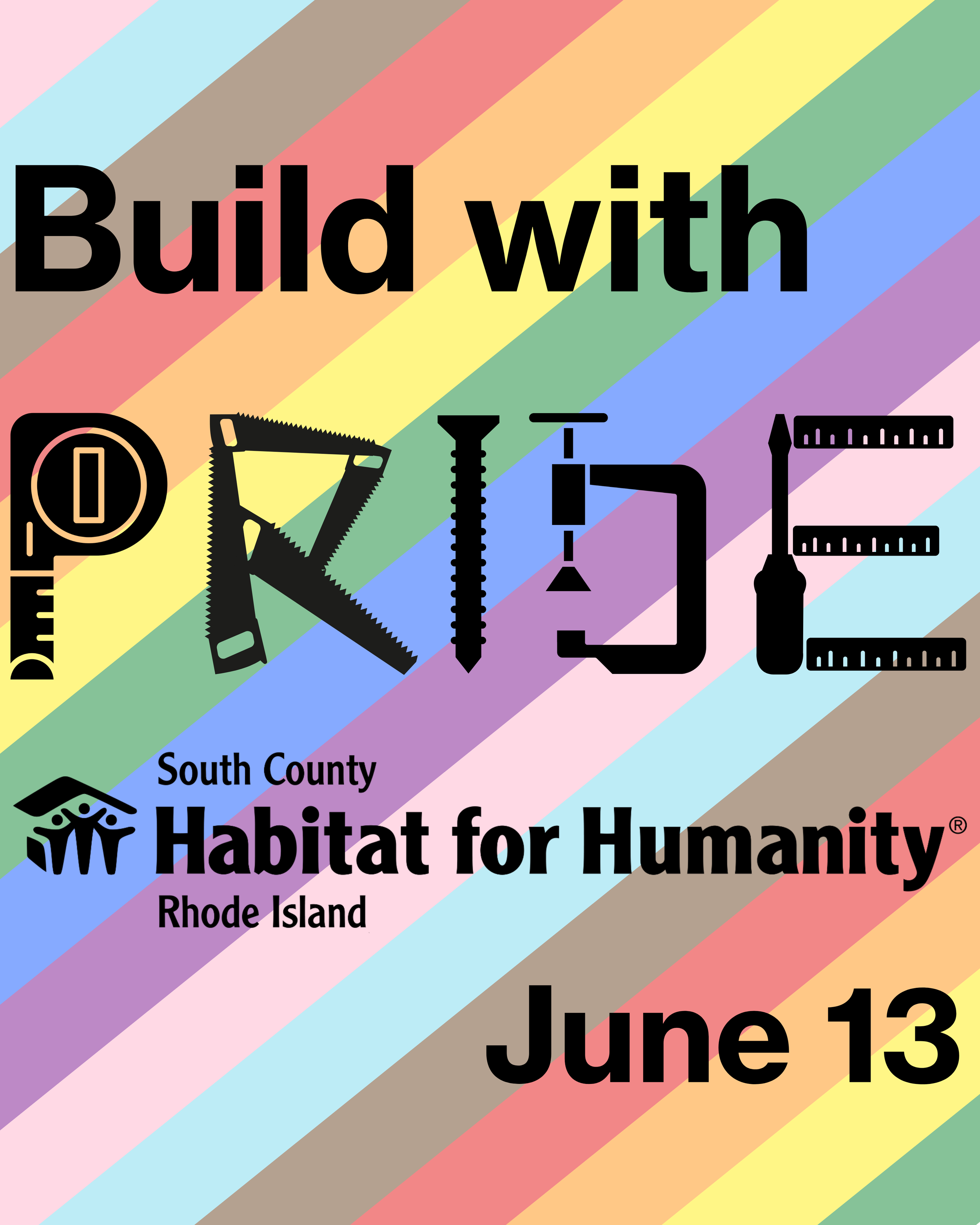 Build with Pride - South County Habitat