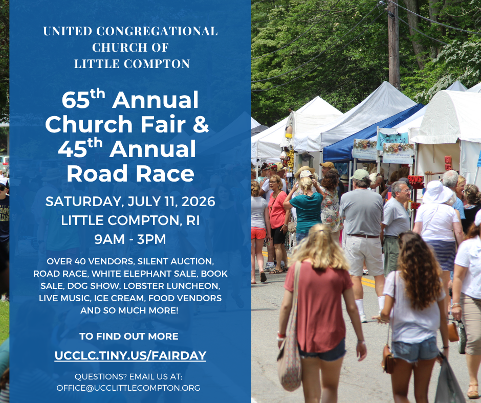 United Congregational Church of Little Compton Summer Fair & Road Race