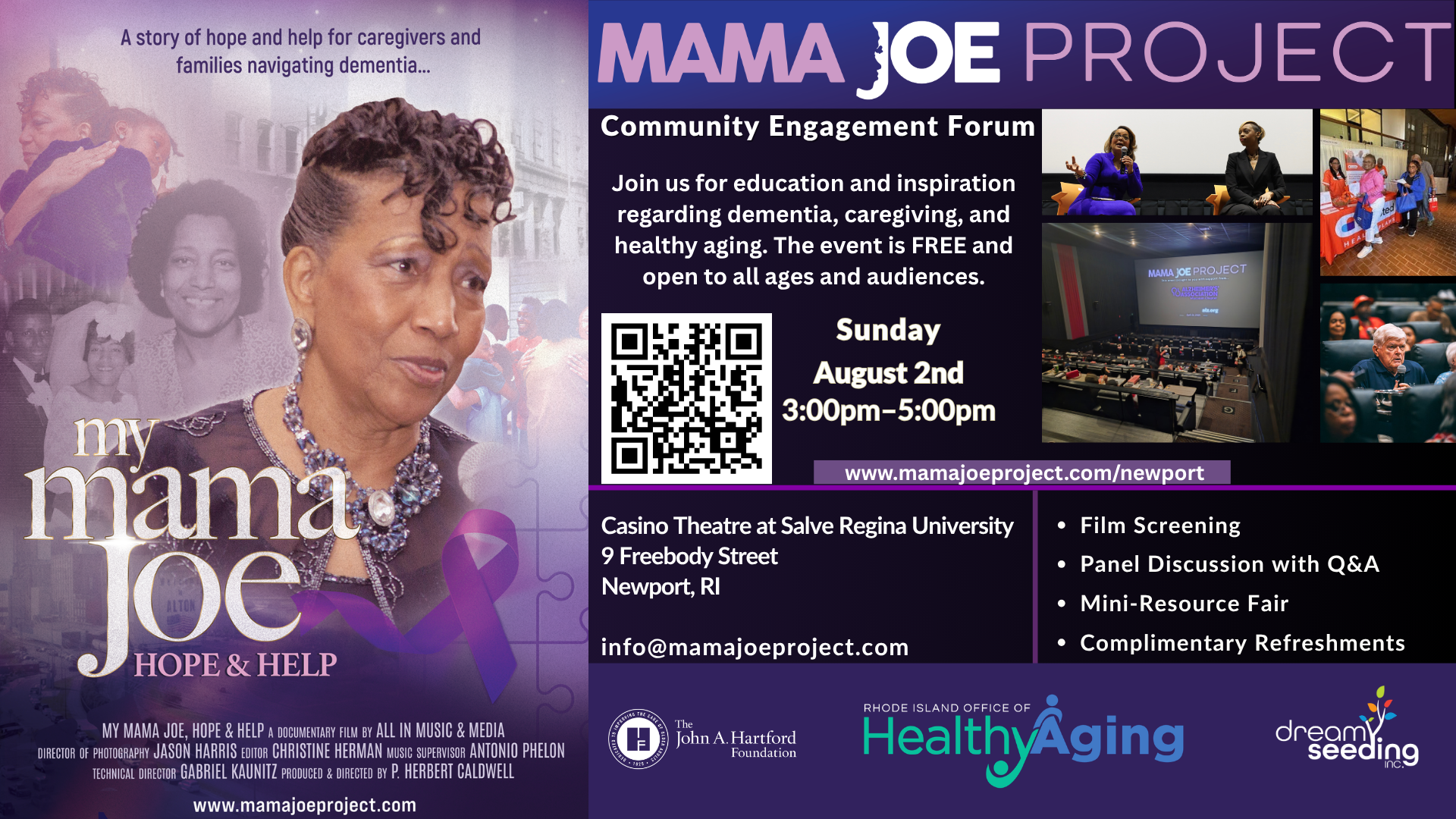 Community Engagement Forum with The Mama Joe Project in Newport