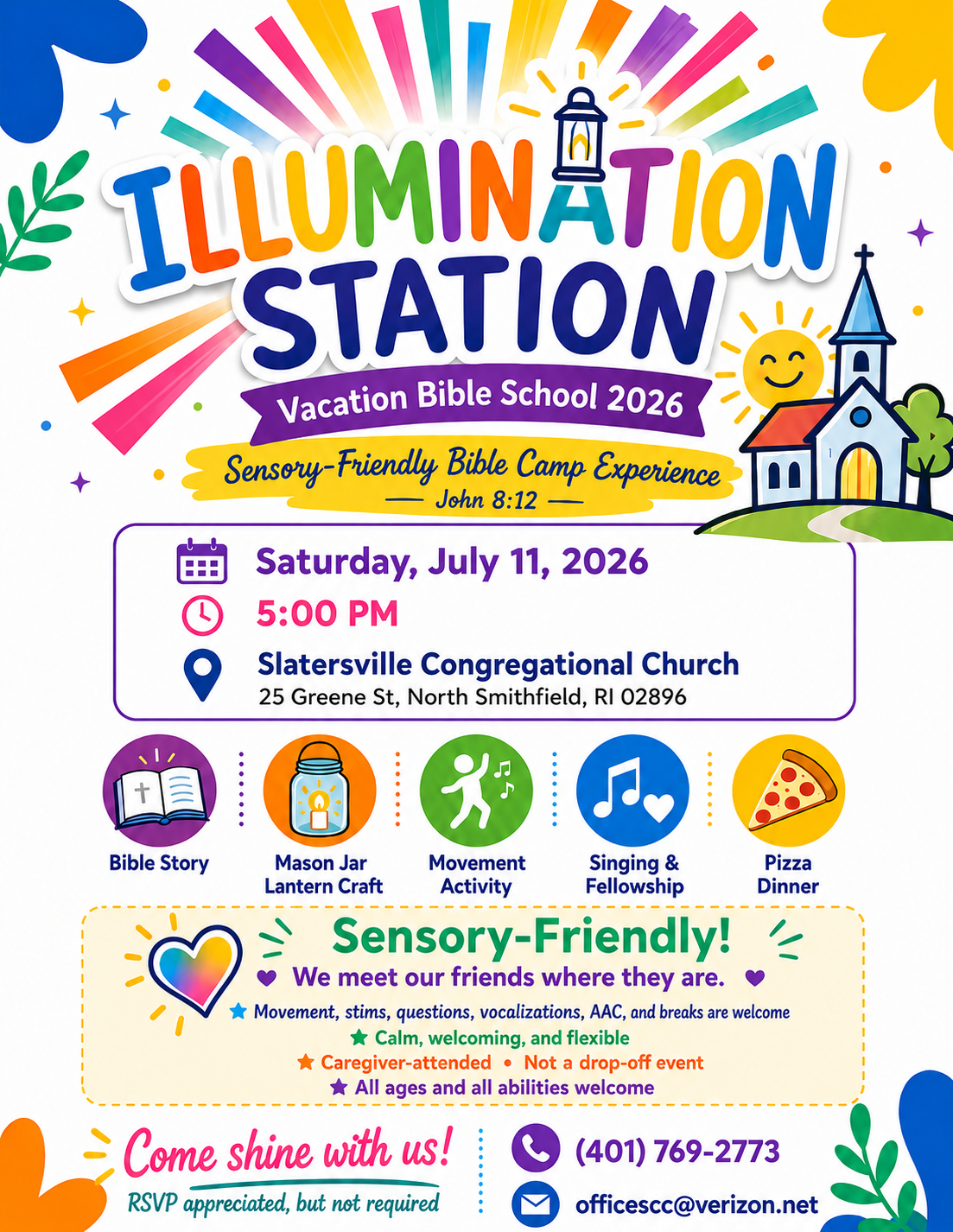Illumination: Sensory Friendly Bible Camp Experience