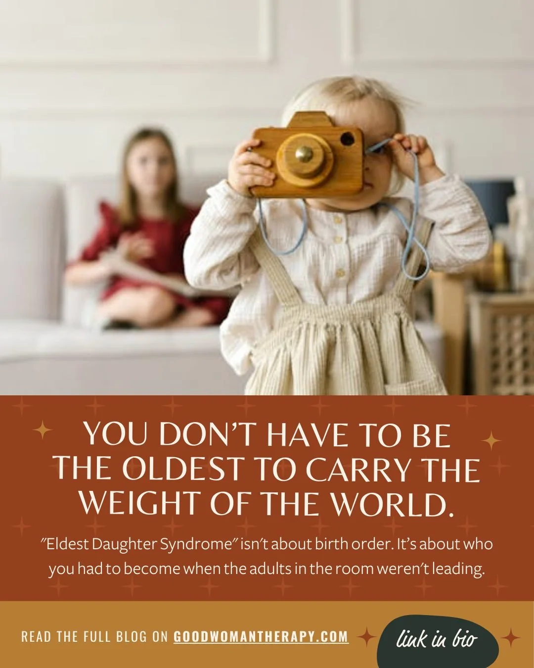"Eldest Daughter Syndrome" isn't about birth order. It&rsquo;s about who you had to become.

If you were the "emotional shock absorber" in your family&mdash;even as the youngest or only child&mdash;you learned that being calm and 