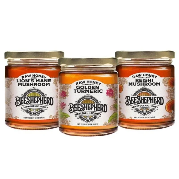 Frangiosa Farms Infused Raw Honey (12 oz jar)