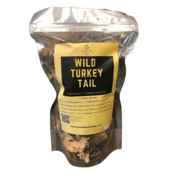 Great Lakes Treats - Wild Foraged Turkey Tail (4 oz bag)