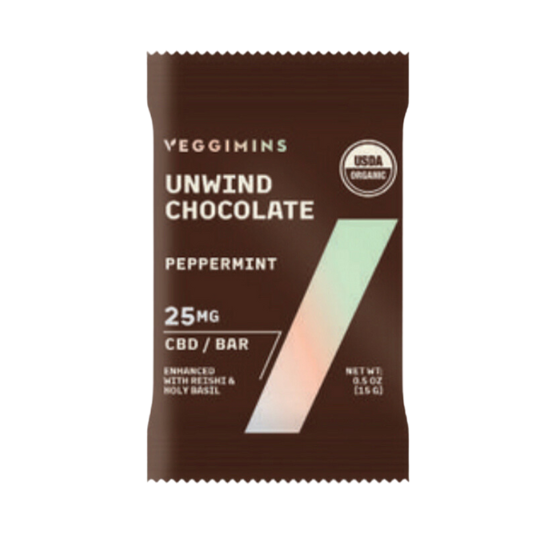 Unwind CBD Chocolate Bar with Terpenes - 25mg