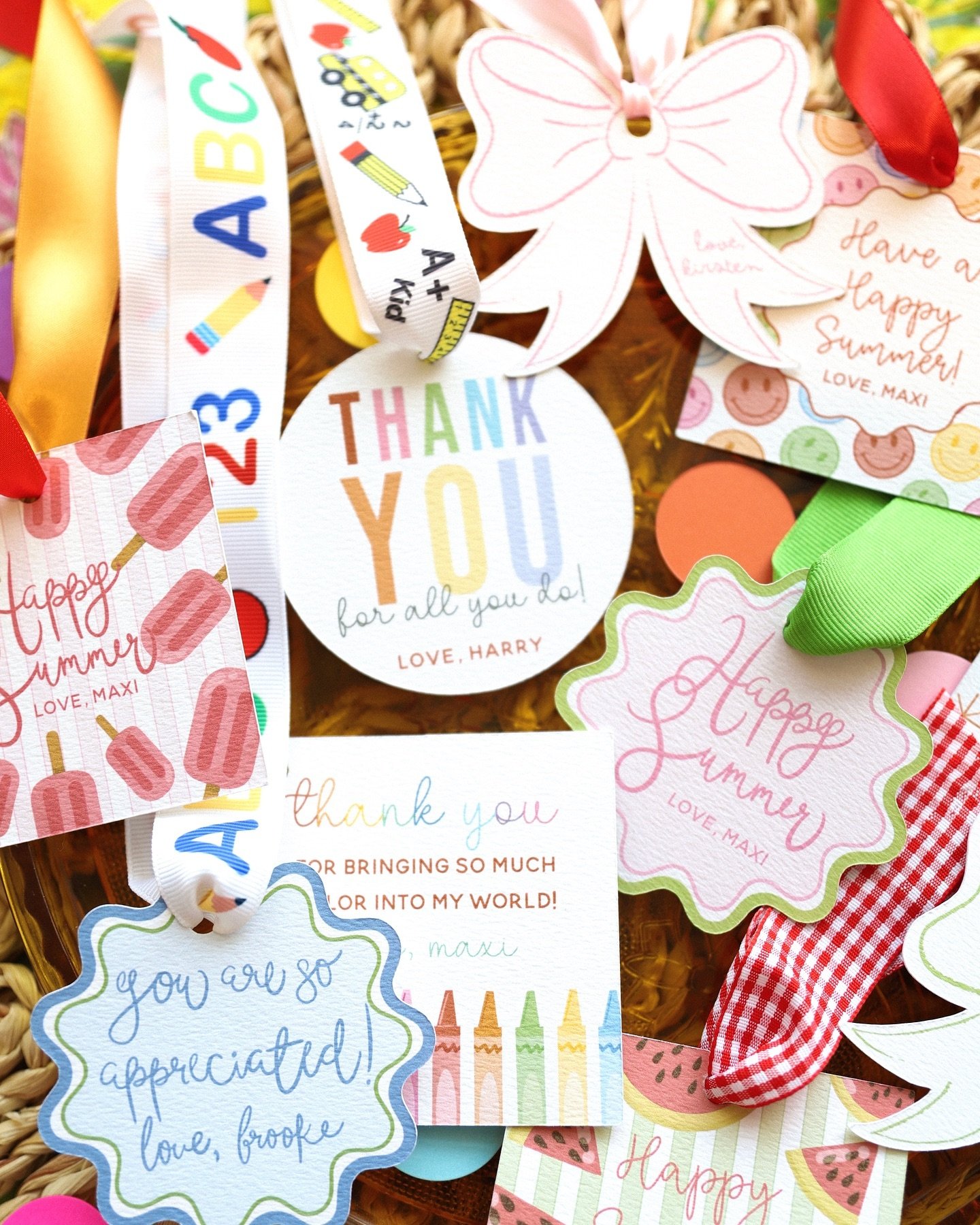 Teacher appreciation week is May 6th-10th for the 2024 year!! Don&rsquo;t forget to spoil your teachers &amp; add that extra special custom touch to your gifting this year! 🫶🏼🖍️✏️🤩