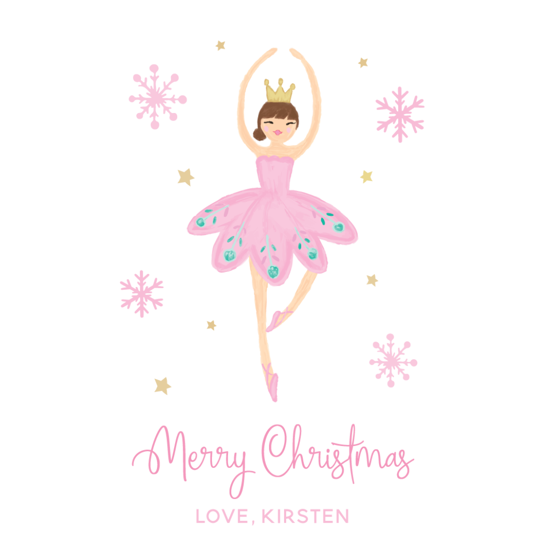 Nutcracker Ballet  Gift Tag