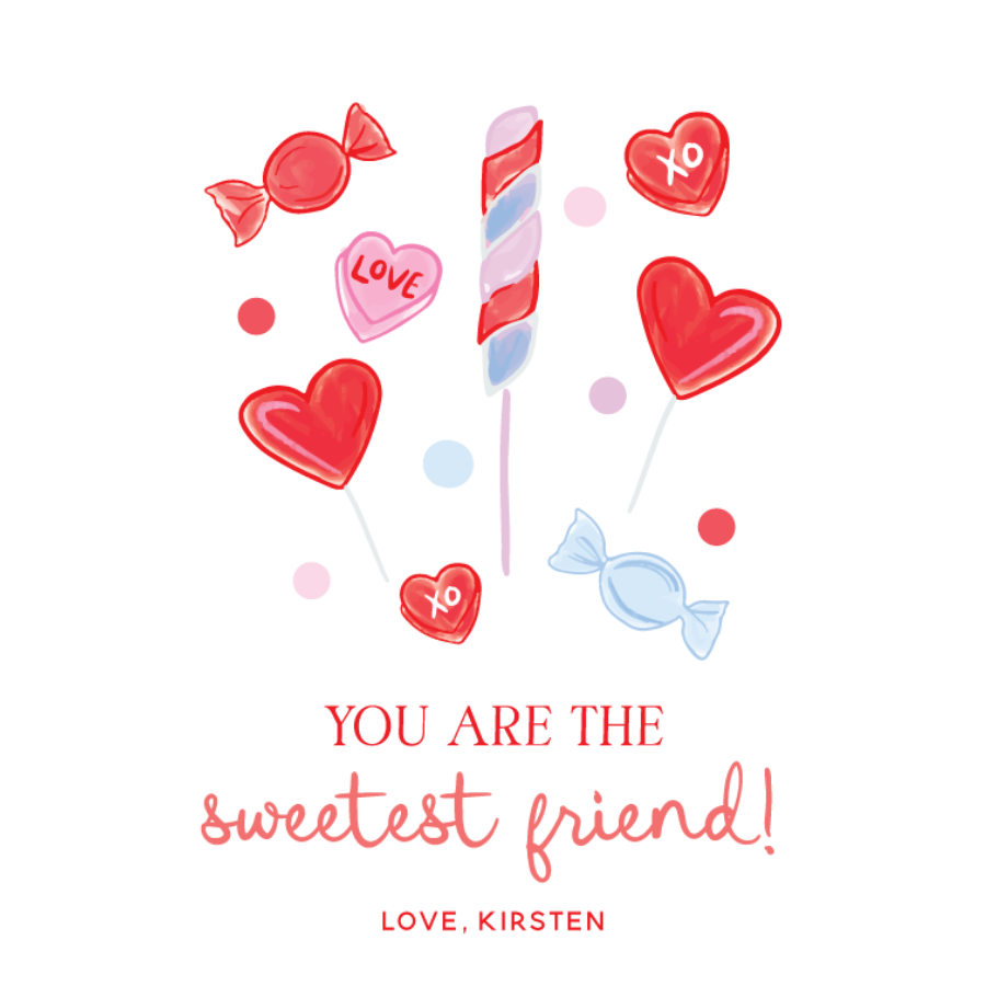 Sweetest Friend Gift Tag