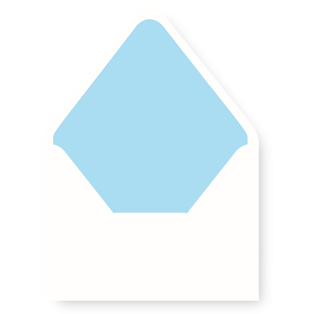 Blue & Green Gingham Envelope Liner - BLUE