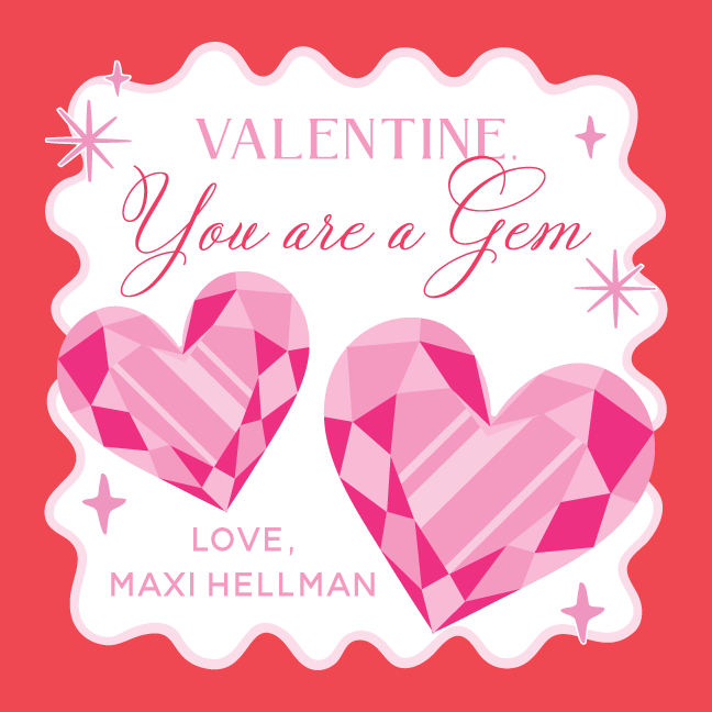 You're a Gem Gift Tag