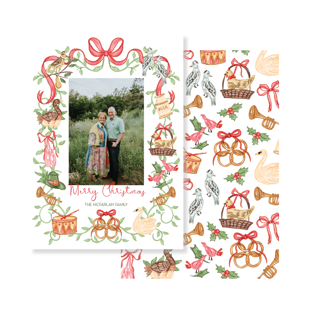 12 Days of Christmas Card