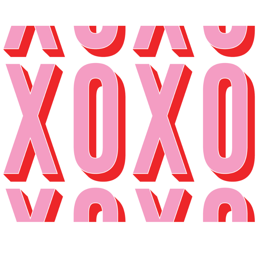 XOXO Greeting Card