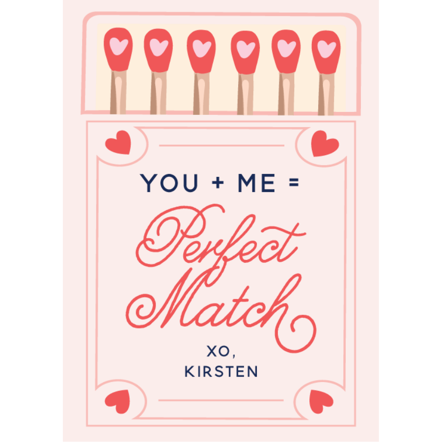 Perfect Match Gift Tag