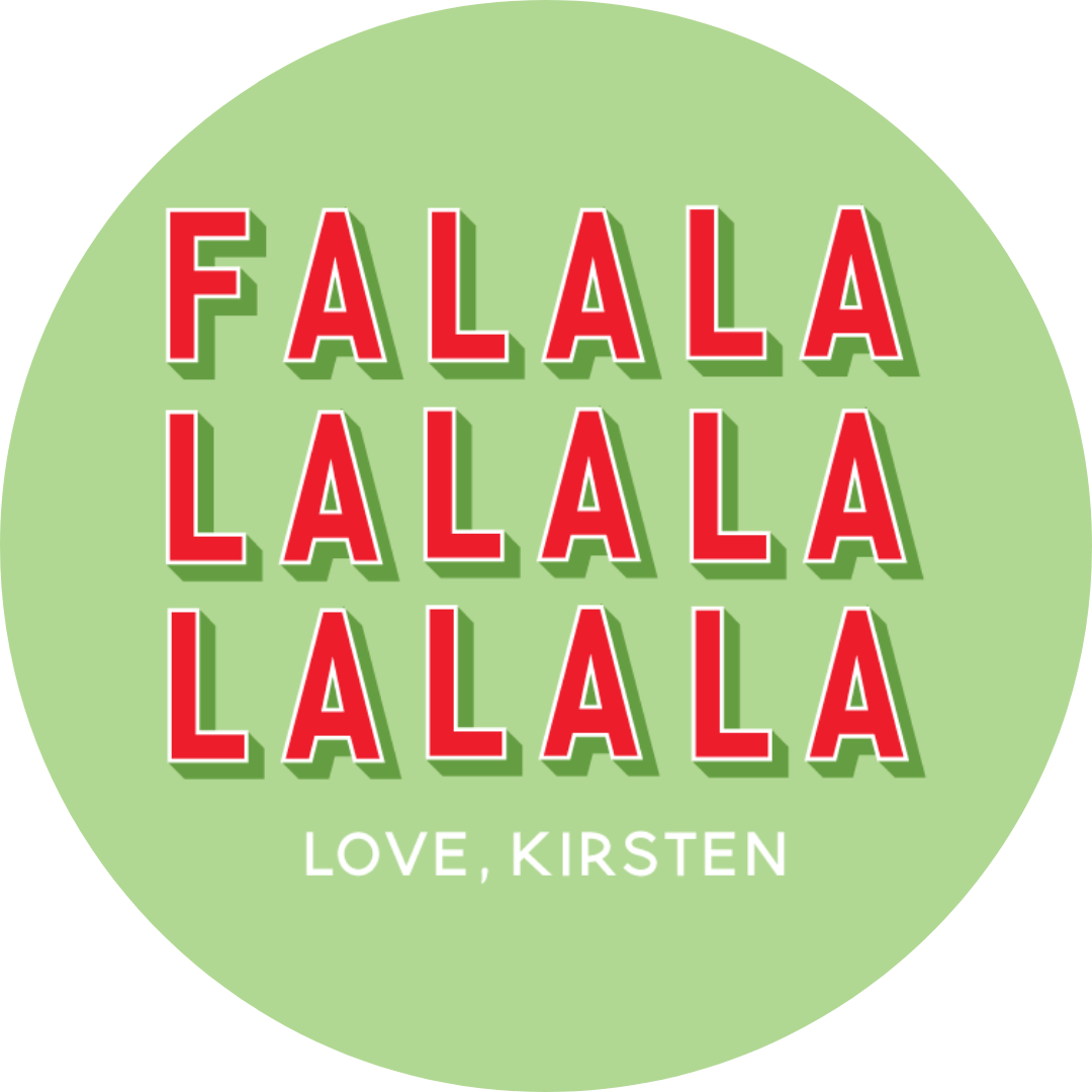 STICKER SHEET  - Green  FaLaLa