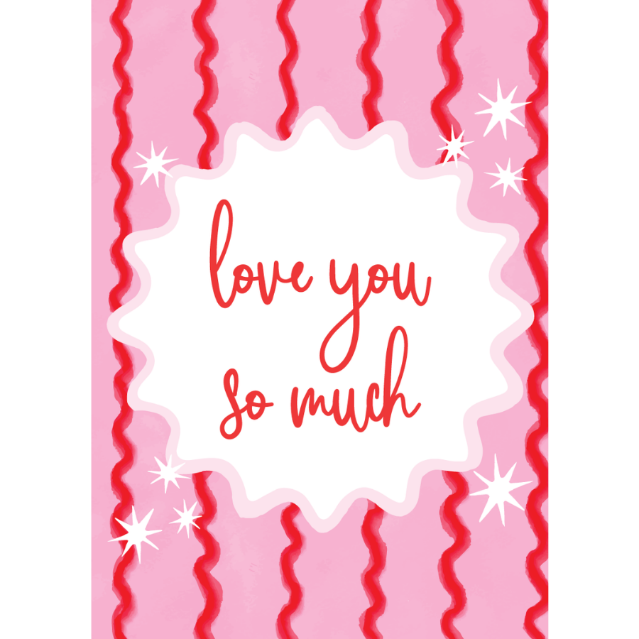 Love You So Much Greeting Card