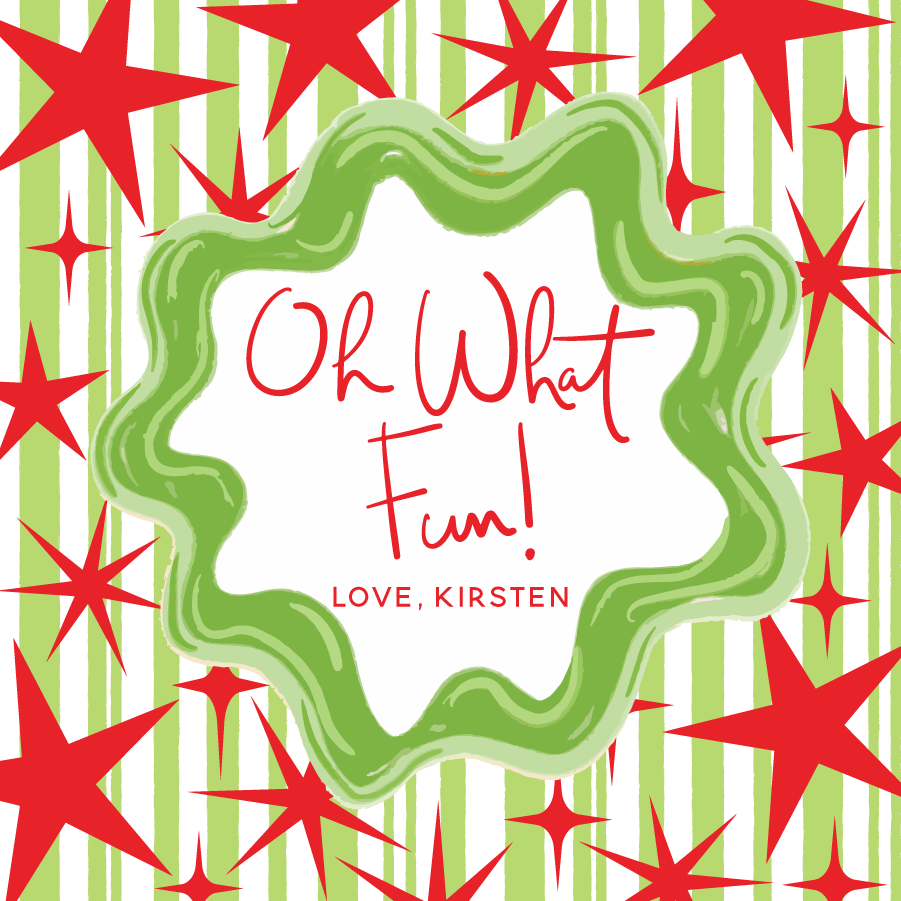Oh What Fun! - GREEN & RED