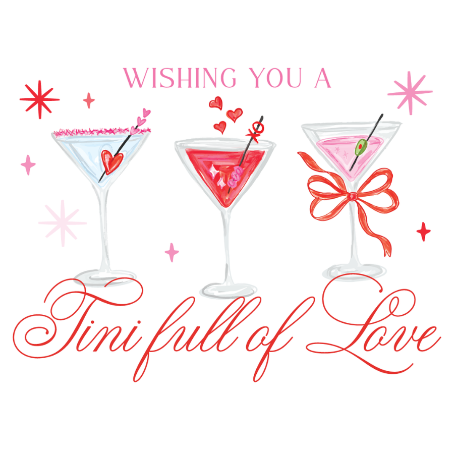 Tini Full Of Love Greeting Card