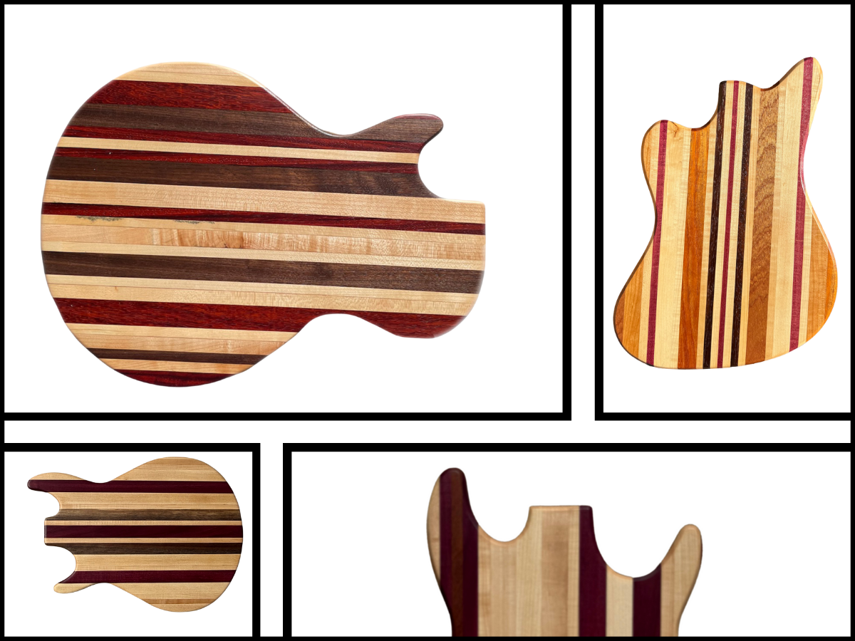 Guitar Charcuterie Board