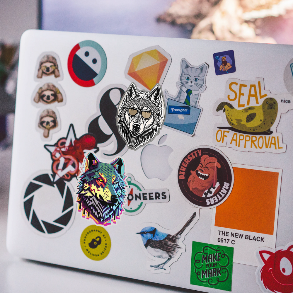 Wolfpack Custom Stickers — Brass Wolf Workshop