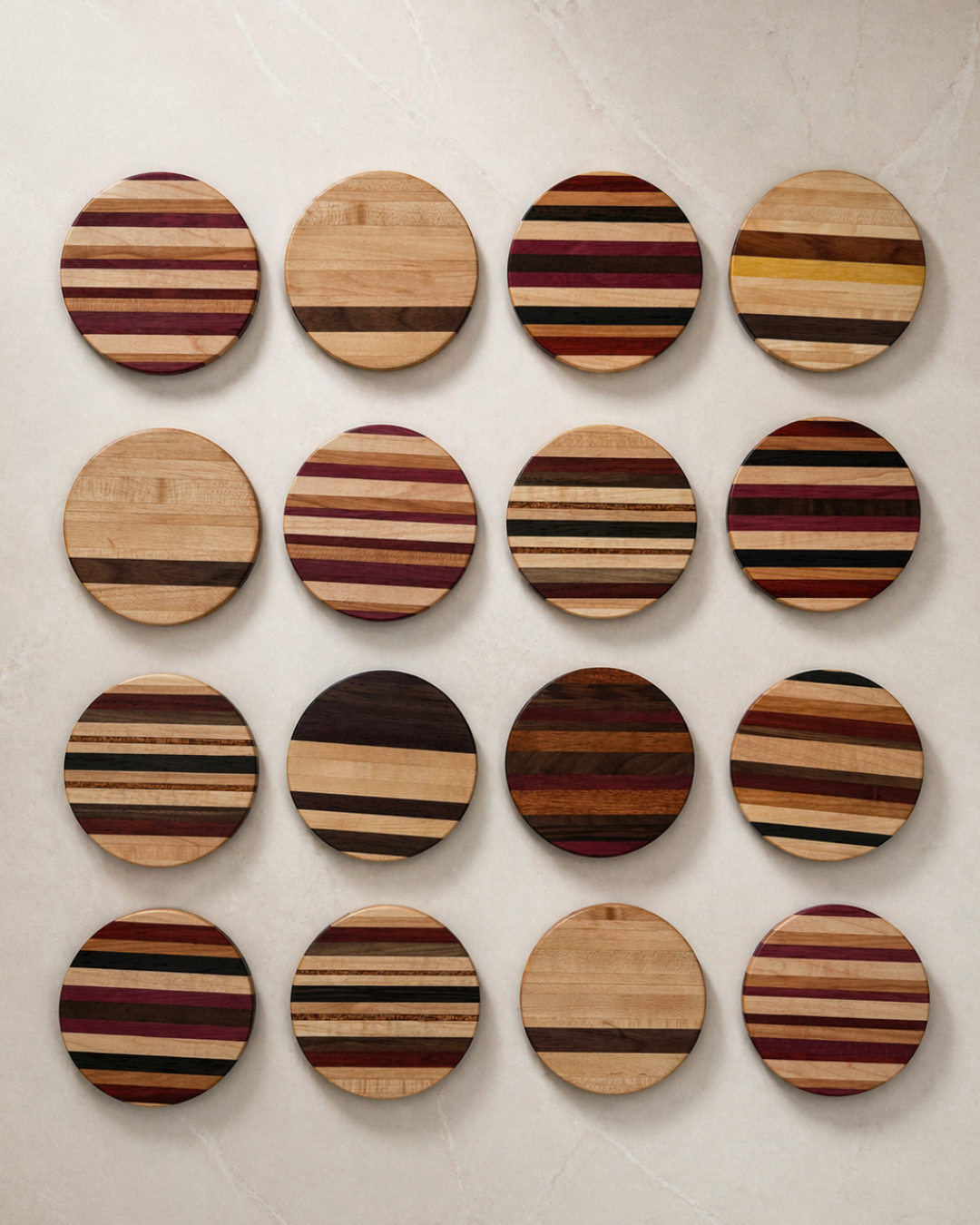Mystery Pack Coasters - set of 4
