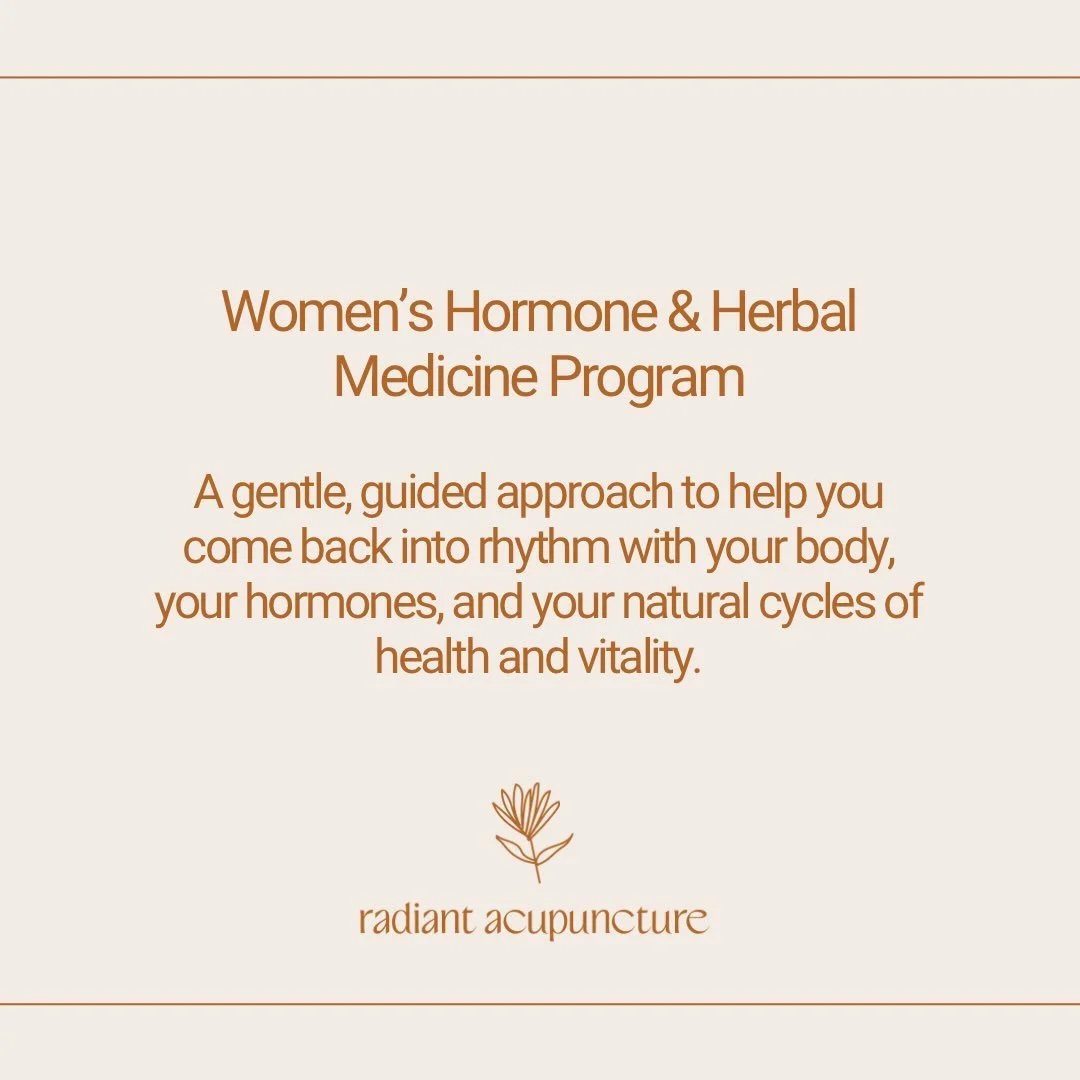 Herbal medicine has made such a difference in my own health, and it&rsquo;s one of my favorite things to share with patients ✨🌿

If you&rsquo;re dealing with irregular cycles, PMS, painful periods, digestive issues, poor sleep, or feeling like your 