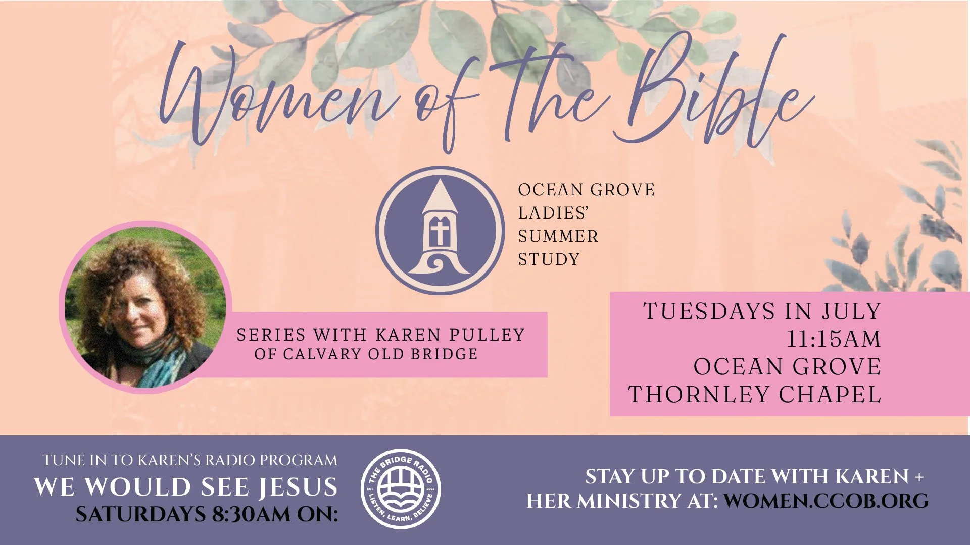 Ocean Grove Summer Study with Karen Pulley