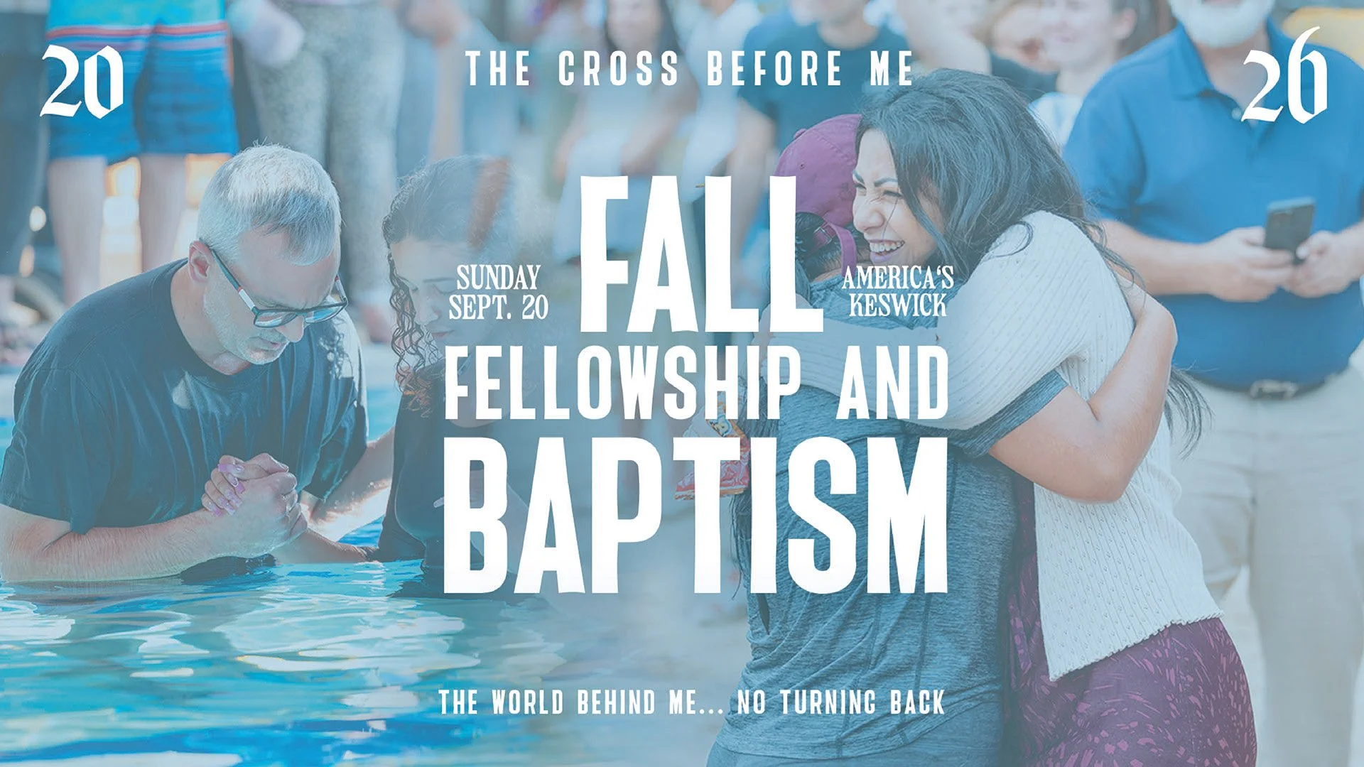 Fall Baptism + Fellowship