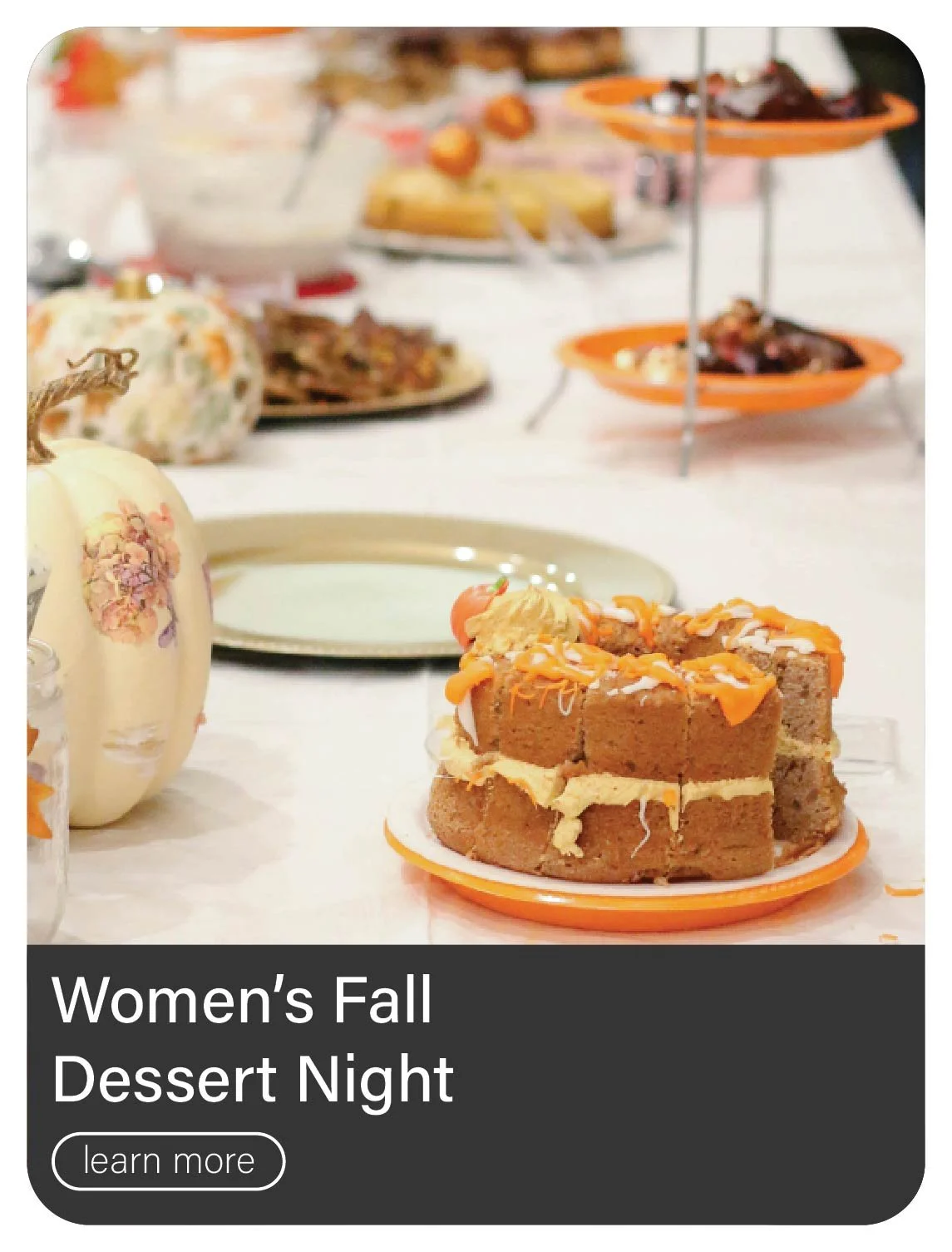 Women's Dessert Night Oct 2026