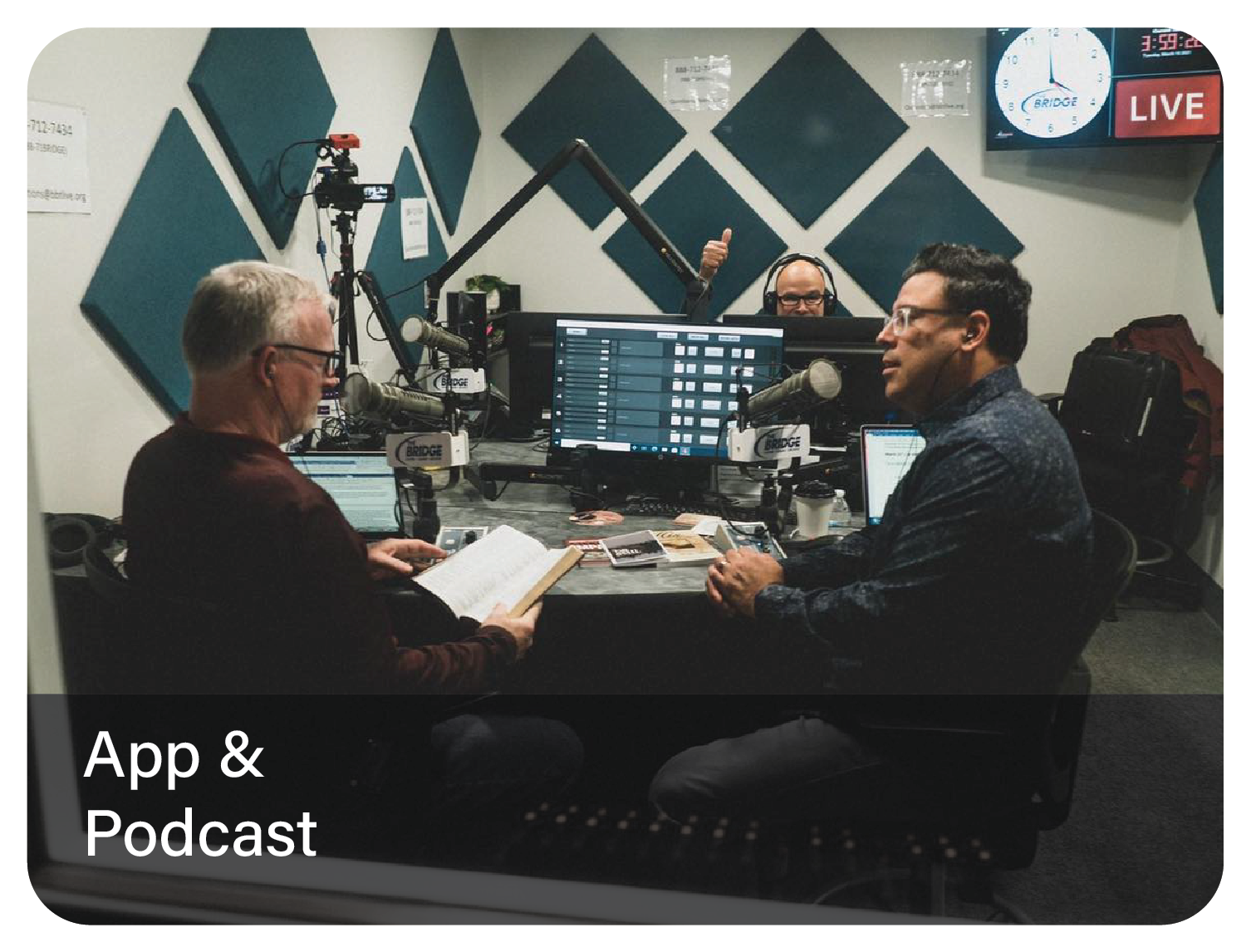 App and podcast