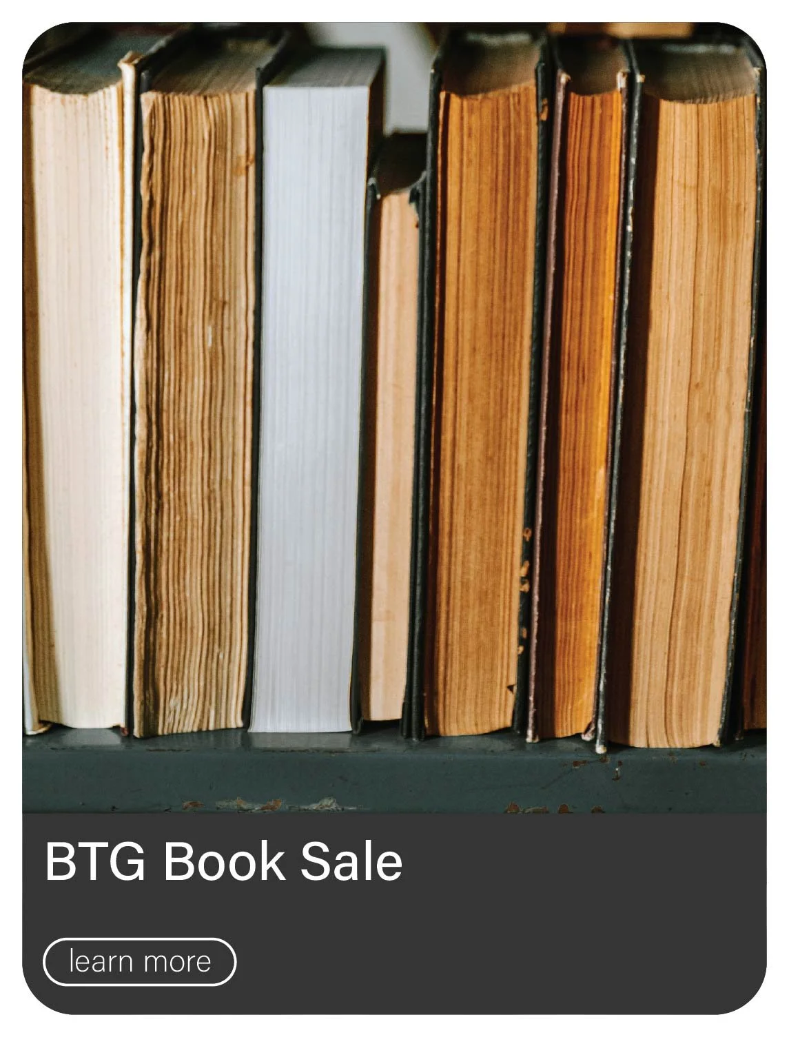 BTG Book Sale 2026