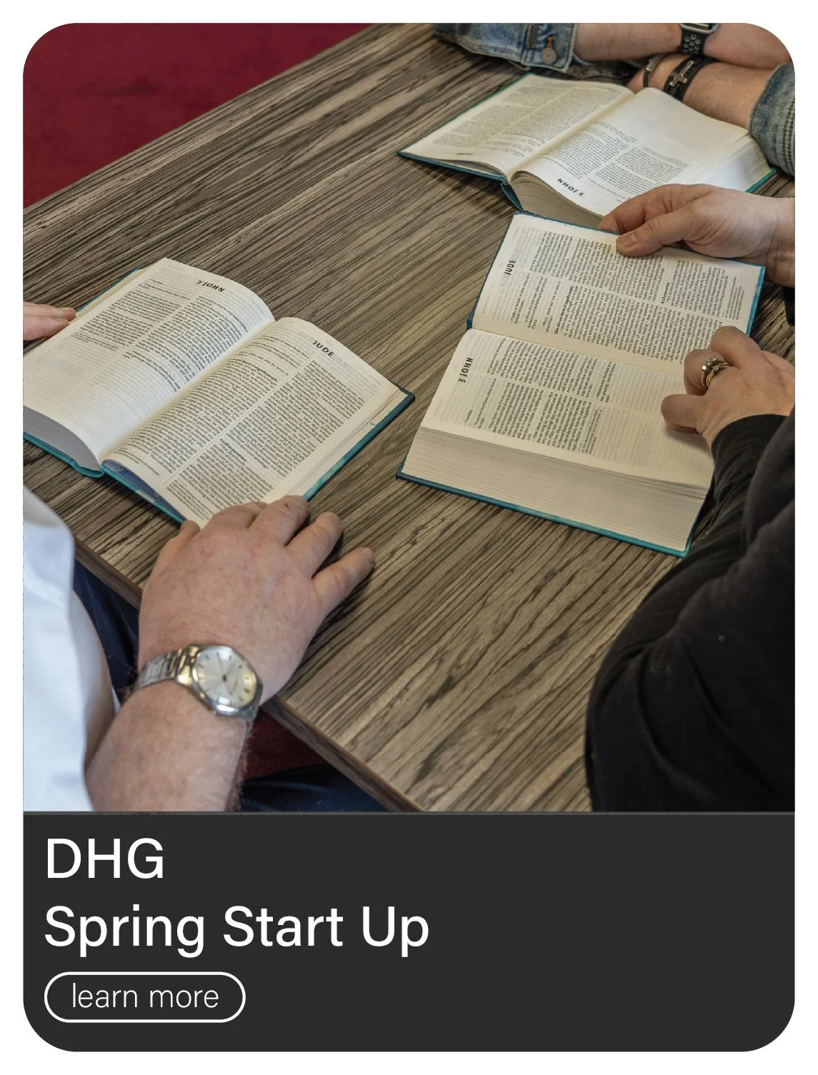 Discipleship Home Groups Spring 2026