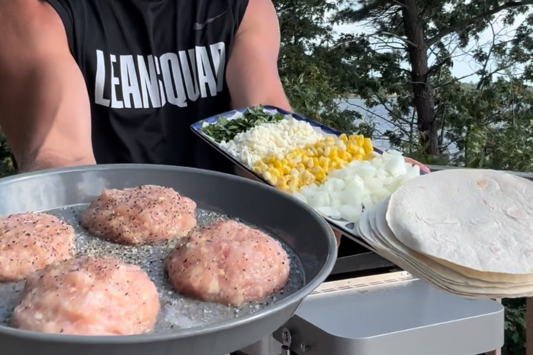 Smashed Turkey Tacos