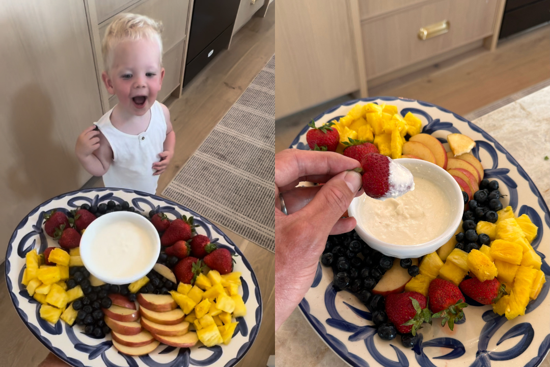 Protein-Packed Cottage Cheese Fruit Dip