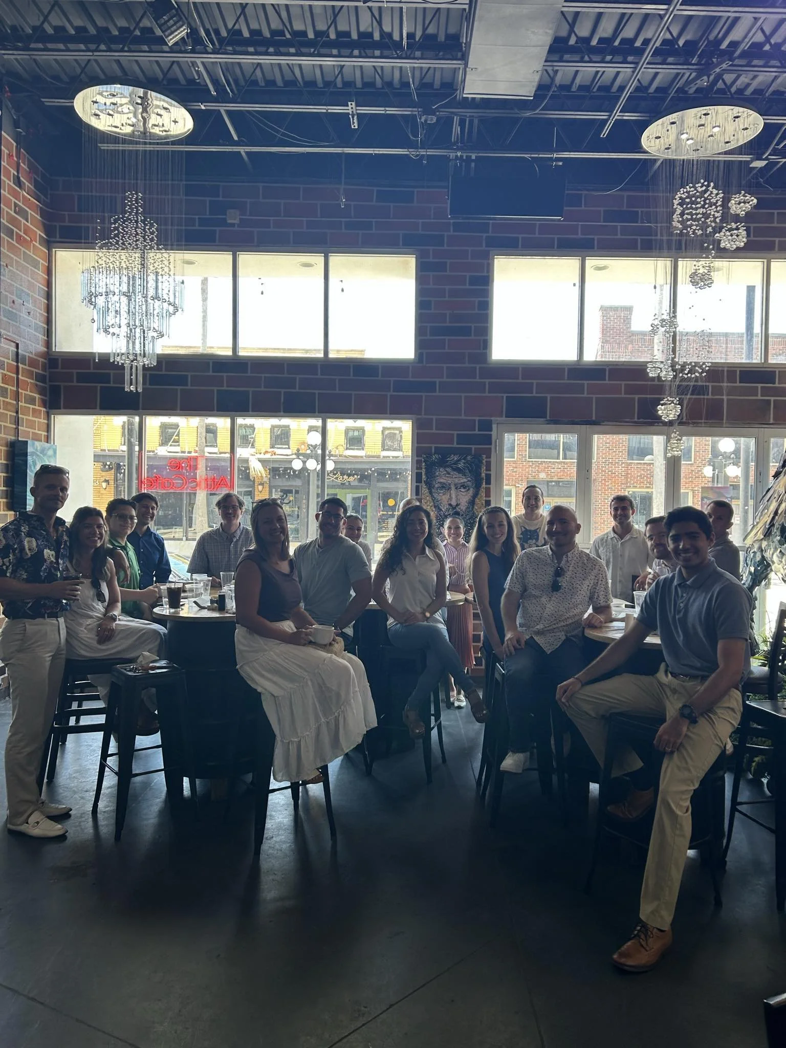 Mass and Brunch at the Attic