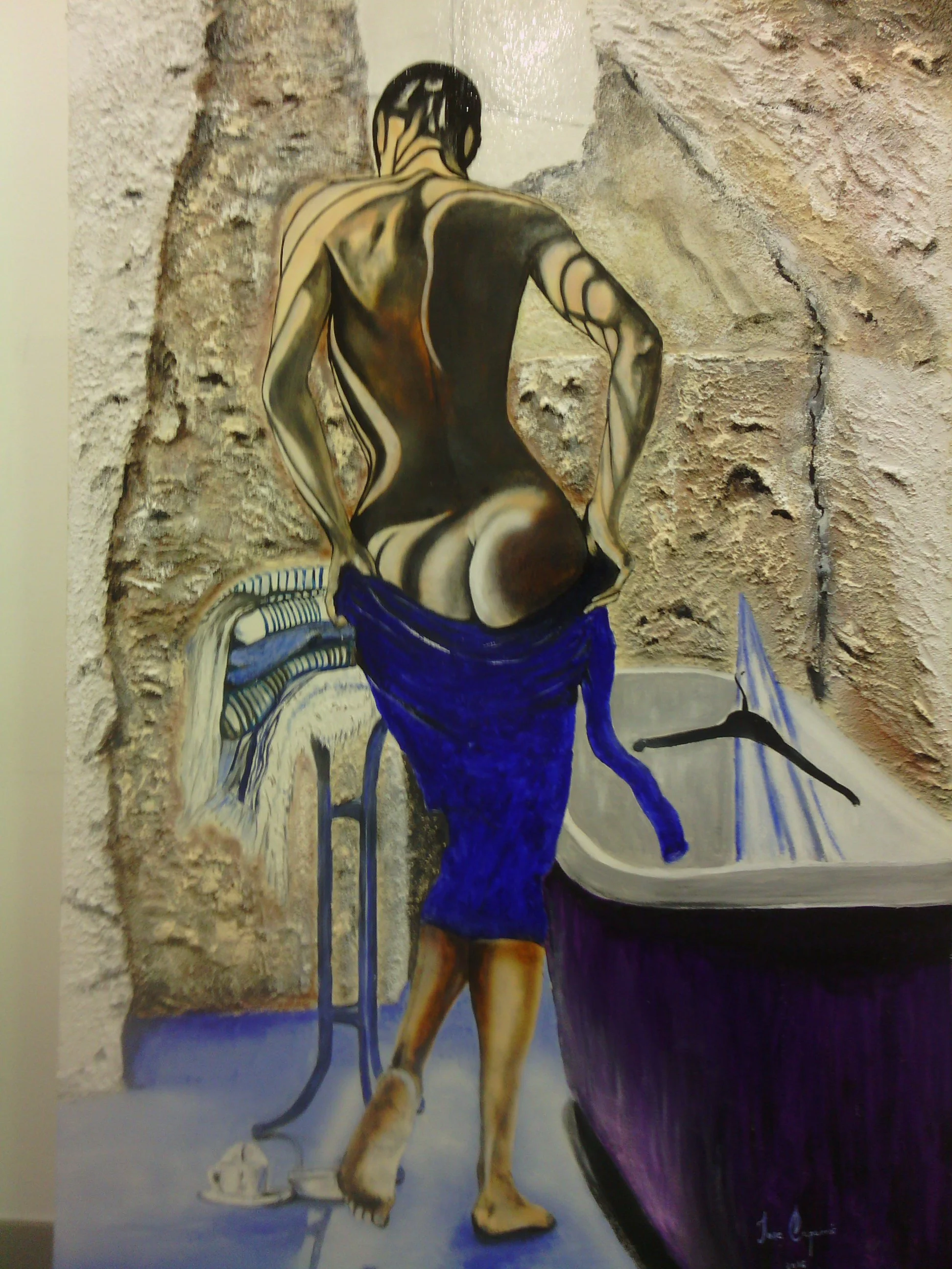 MUJER DEL BAÑO ROCA