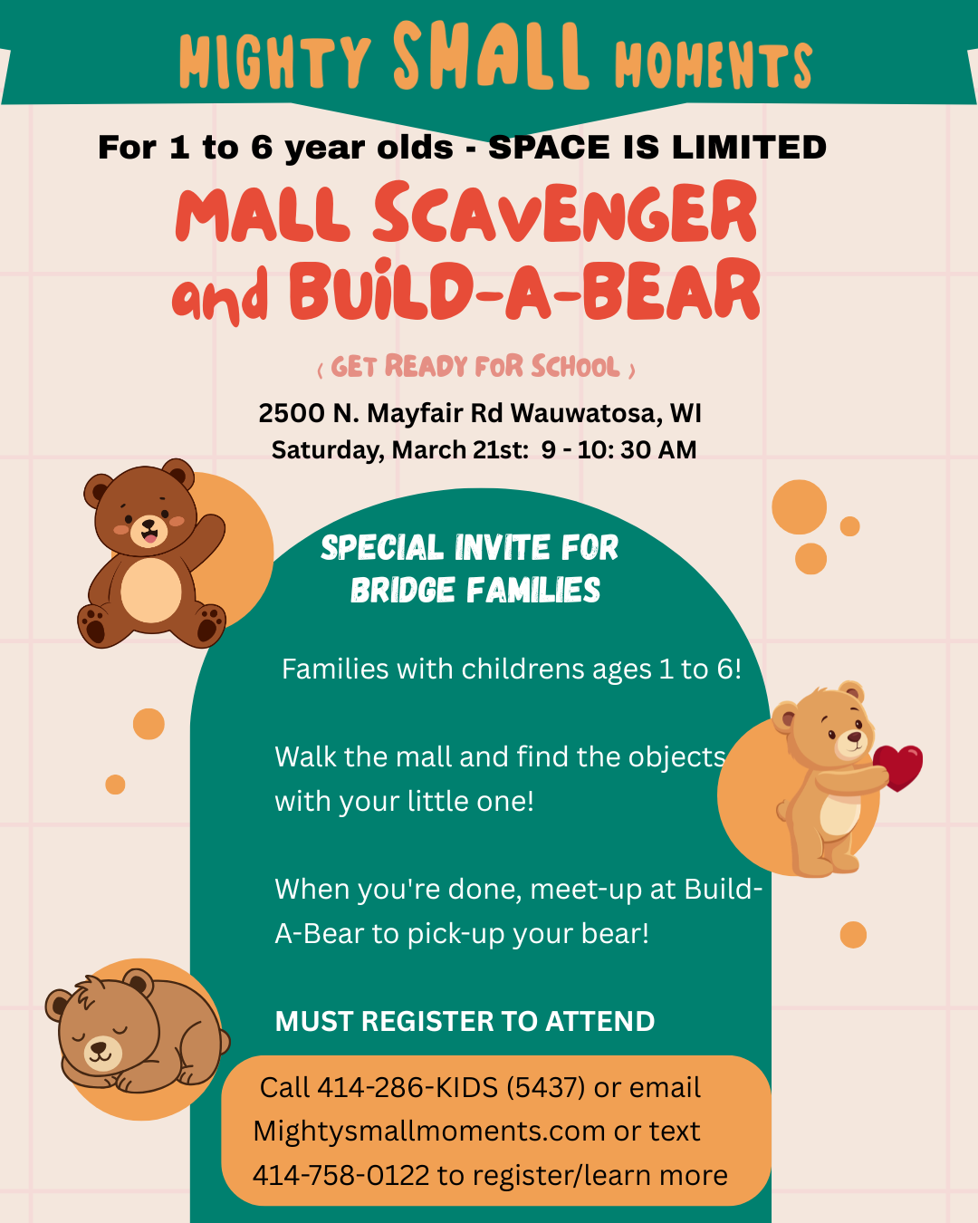 MALL SCAVENGER and BUILD-A-BEAR