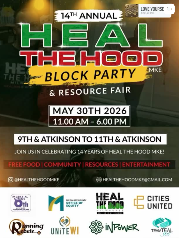 Heal The Hood Block Party & Resource Fair
