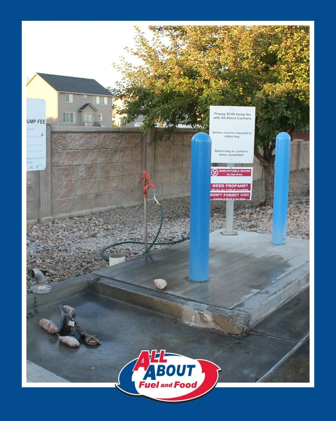 Summer camping season is here!

Don&rsquo;t forget about our RV dump station - perfect for an easy, clean stop after your trip (or before you head out). Quick, convenient, and one less thing to worry about so you can just enjoy the road. ⛺✨

While yo