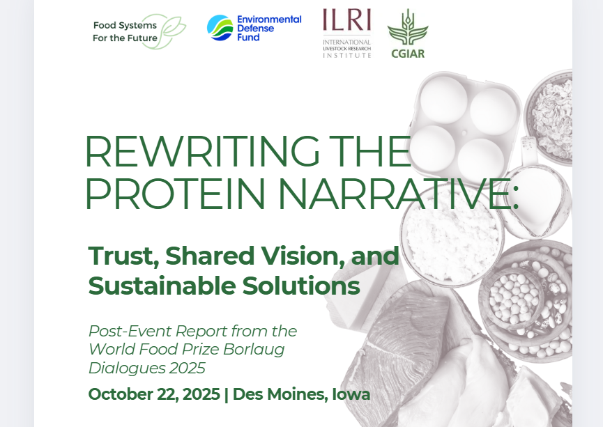 Rewriting the Protein Narrative: Trust, Shared Vision, and Sustainable Solutions