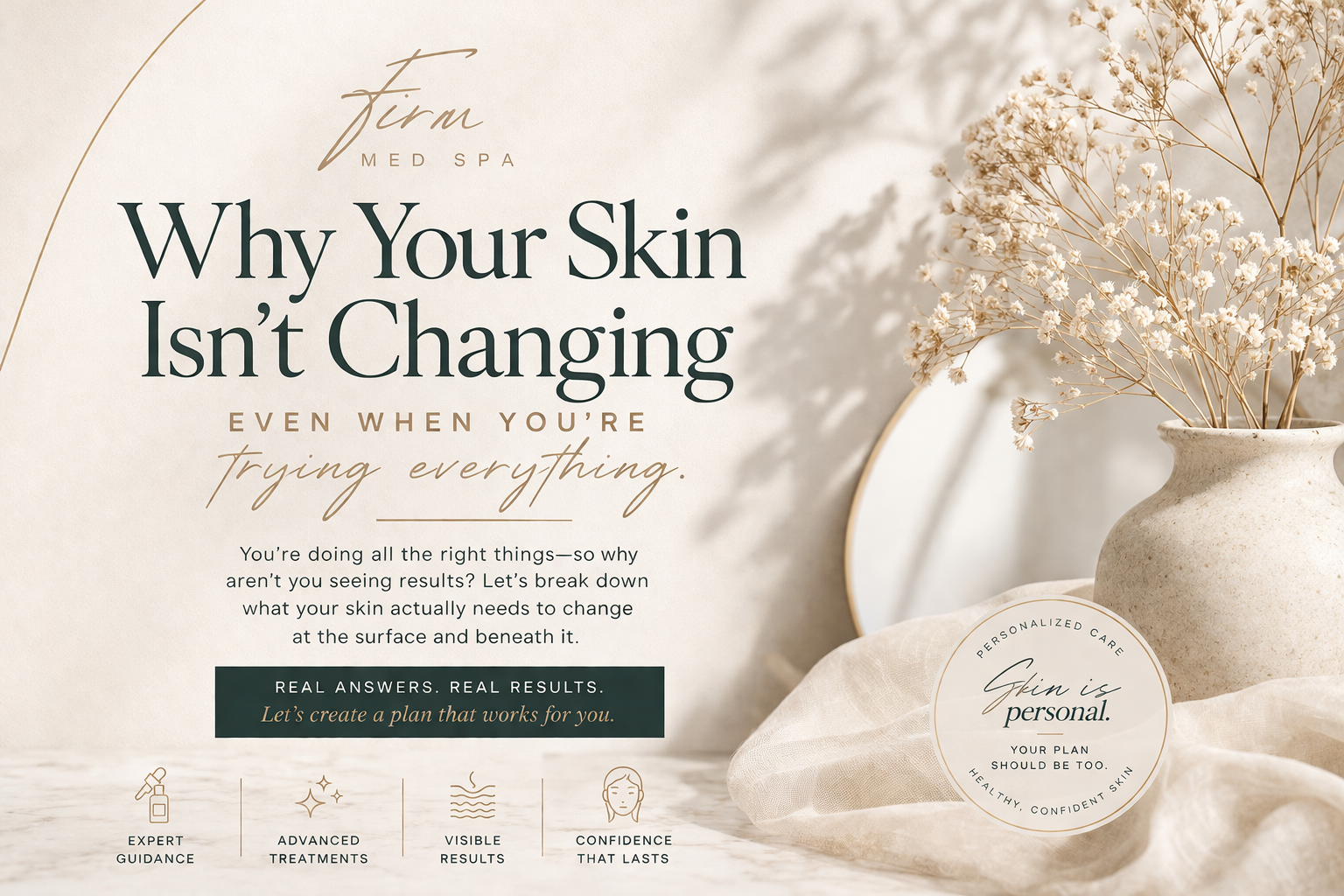 Why Your Skin Isn’t Changing (Even When You’re Doing Everything Right)