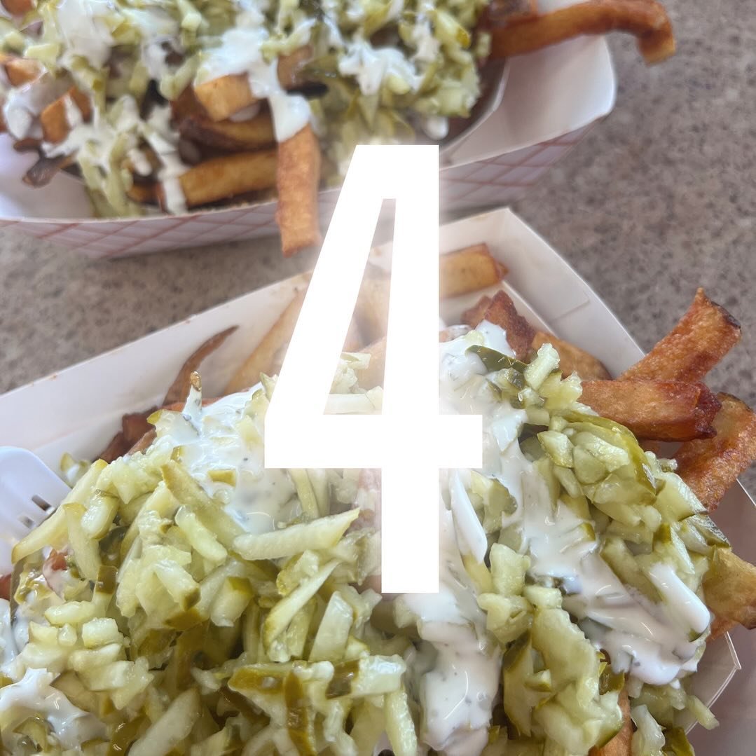 4 days‼️

ITS BACK! After popular demand the loaded pickle fry is back for the 2024 season 🍟🤤