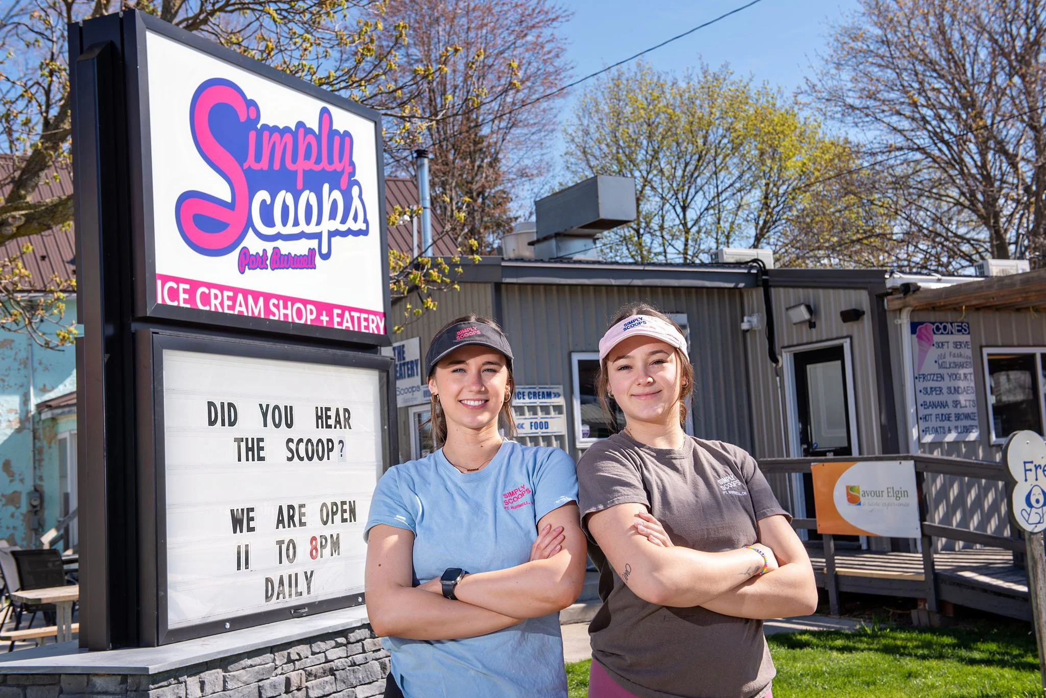Simply Scoops Ice Cream Shoppe & Eatery Port Burwell, Ontario